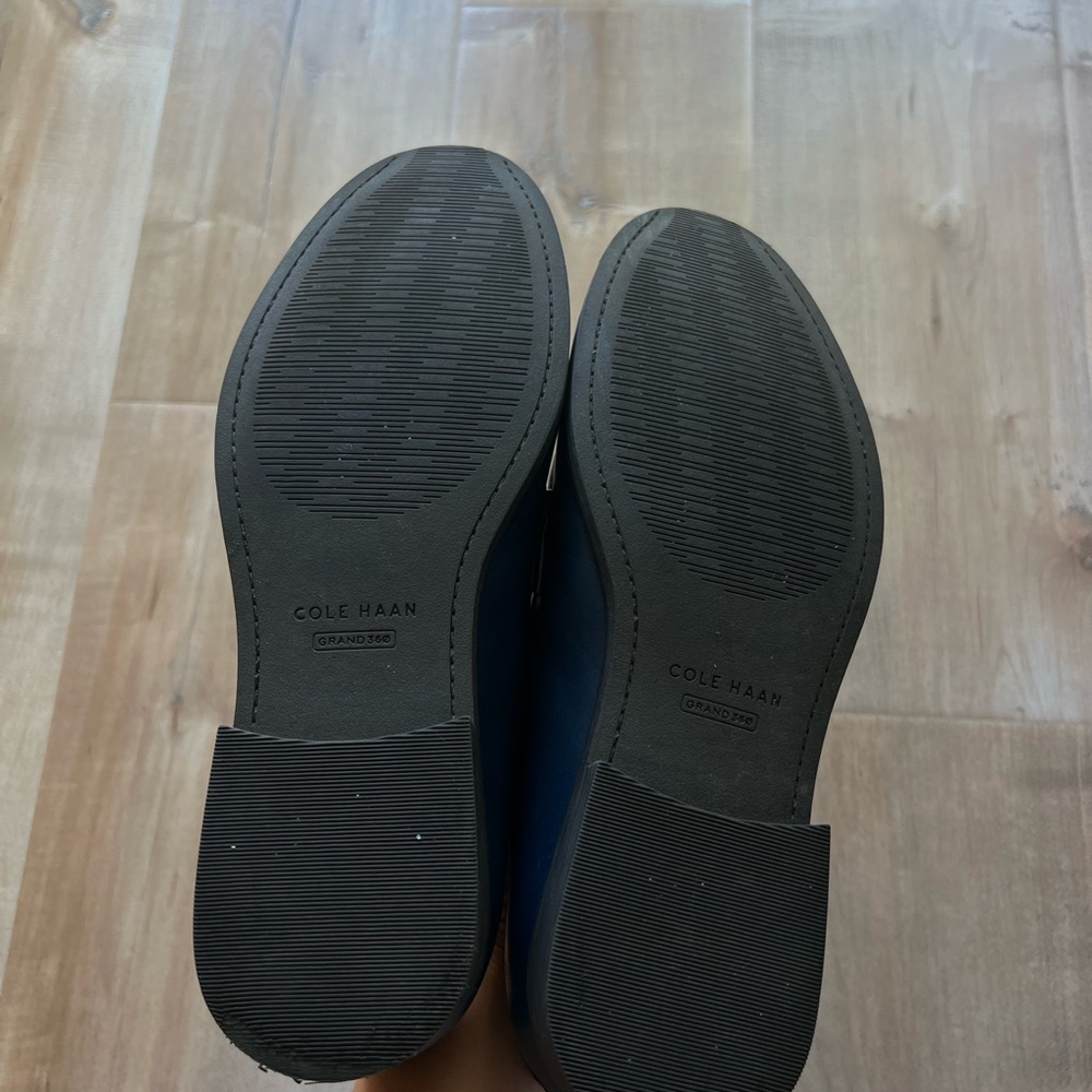 Cole Haan Midnight Blue Leather Loafers - Picture 4 of 4